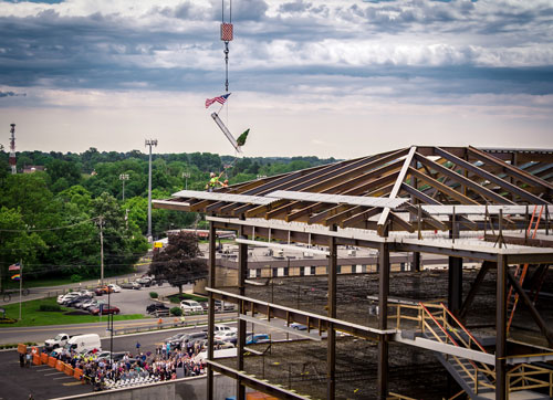 Chester County Hospital Tops Expansion Project Tops Out!